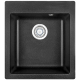Мойка для кухни GRANULA 4201 415х490 кварцевая, чёрный