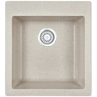 Мойка для кухни GRANULA 4201 415х490 кварцевая, пирит