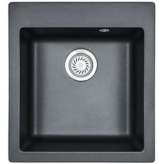 Мойка для кухни GRANULA 4201 415х490 кварцевая, шварц