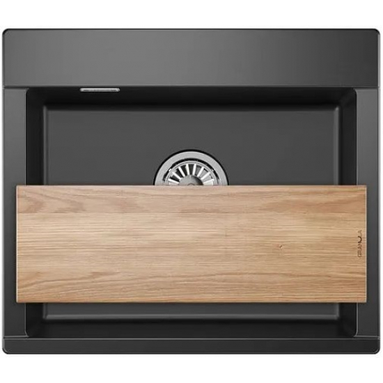 Мойка для кухни GRANULA Estetica 5804 580х500 кварцевая, шварц