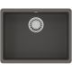 Мойка для кухни LEMARK Sinara 540-U 540х420 кварцевая, серый шёлк