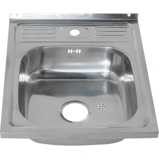 Мойка для кухни MELANA 5060 500х600x0,4 мм накладная, нержавеющая сталь