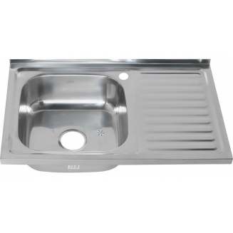 Мойка для кухни MELANA 8050 L 800х500x0,6 мм накладная левая, нержавеющая сталь