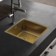 Мойка для кухни MELANA ProfLine D4545HG 450х450x3 мм, золото