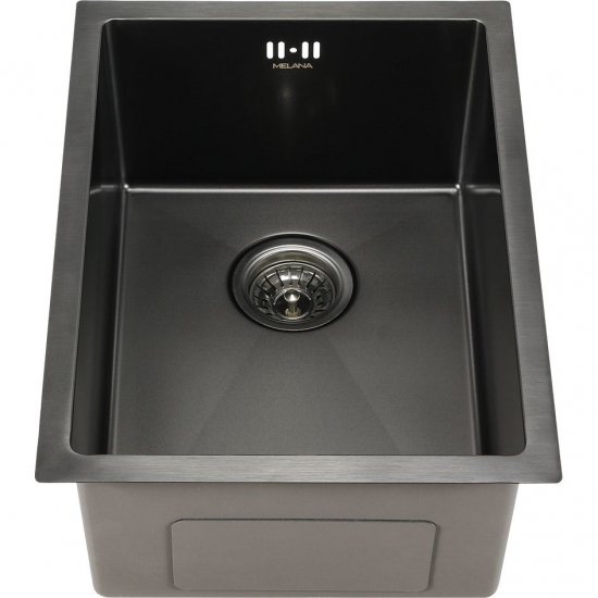 Мойка для кухни MELANA ProfLine D5138HB 380х510x3 мм, графит