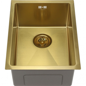 Мойка для кухни MELANA ProfLine D5138HG 380х510x3 мм, золото