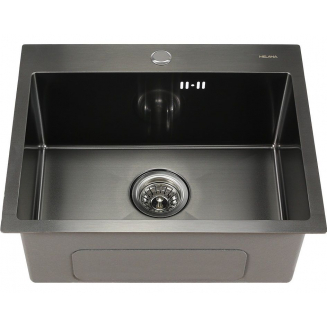 Мойка для кухни MELANA ProfLine D5343HB 530х430x3 мм, графит