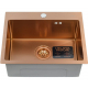 Мойка для кухни MELANA ProfLine D5343HC 530х430x3 мм, бронза