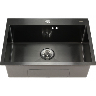 Мойка для кухни MELANA ProfLine D6545HB 650х450x3 мм, графит
