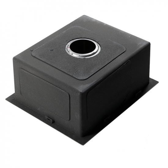 Мойка для кухни MELANA ProfLine H4538 450х380x3 мм, с коландером, сатин