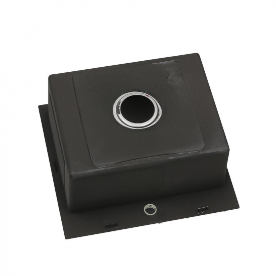 Мойка для кухни MELANA ProfLine H48544 485х440x3 мм, с коландером, сатин