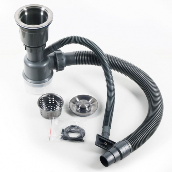 Мойка для кухни MELANA ProfLine H6045 600х450x3 мм, с коландером, сатин