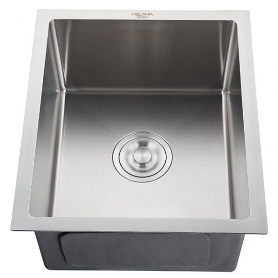 Мойка для кухни MELANA ProfLine Н4453 440х530x3 мм, с коландером, сатин