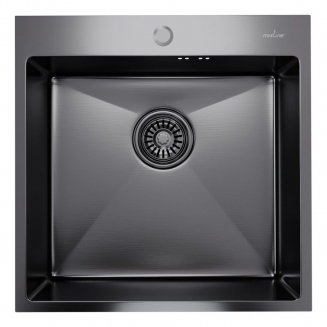 Мойка для кухни MIXLINE PRO 500х500x3 мм настольная, чёрный графит