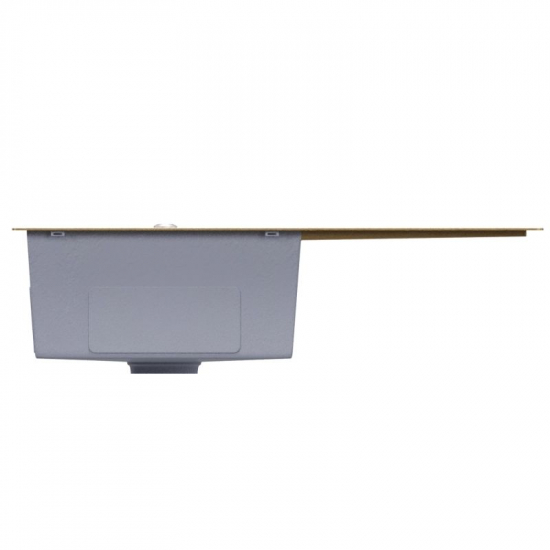 Мойка для кухни MIXLINE PRO 780х500x3 мм настольная левая, золото