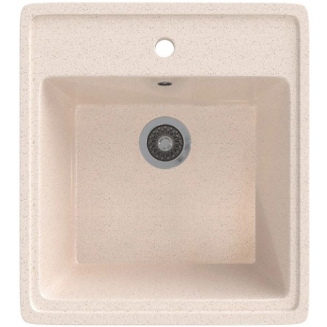 Мойка для кухни MIXLINE Стандарт ML-GMS10 460х505 мм, бежевый
