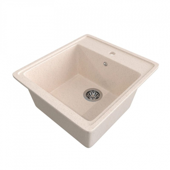 Мойка для кухни MIXLINE Стандарт ML-GMS10 460х505 мм, бежевый