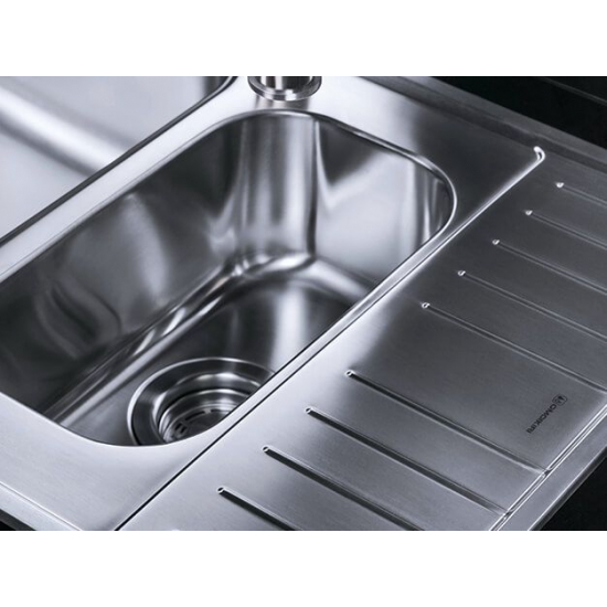 Мойка для кухни OMOIKIRI Akisame 100-2-R IN двухчашевая 1000х510x1,2 мм, правая