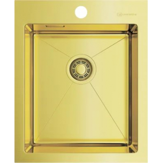 Мойка для кухни OMOIKIRI Akisame 41 LG 410х510x1,2 мм, золото