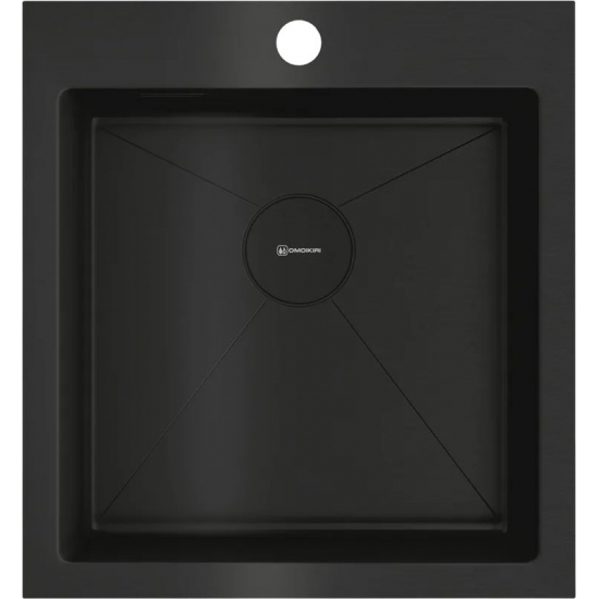 Мойка для кухни OMOIKIRI Akisame 46 GB 460х510x1,2 мм, графит