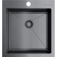 Мойка для кухни OMOIKIRI Akisame 46 GM 460х510x1,2 мм, воронёная сталь