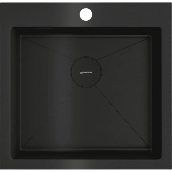 Мойка для кухни OMOIKIRI Akisame 51 GB 510х510x1,2 мм, графит