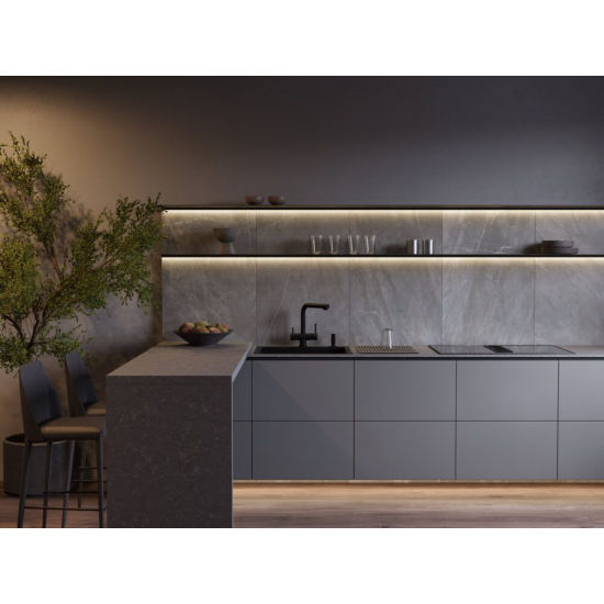 Мойка для кухни OMOIKIRI Akisame 59 GB 590х510x1,2 мм, графит