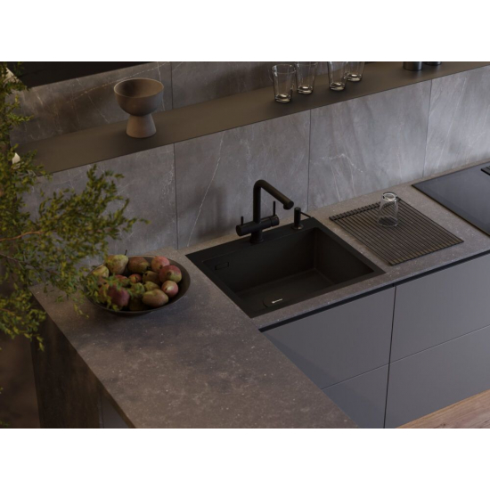 Мойка для кухни OMOIKIRI Akisame 59 GB 590х510x1,2 мм, графит
