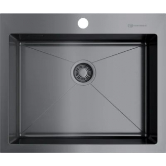 Мойка для кухни OMOIKIRI Akisame 59 GM 590х510x1,2 мм, воронёная сталь