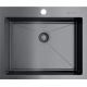 Мойка для кухни OMOIKIRI Akisame 59 GM 590х510x1,2 мм, воронёная сталь