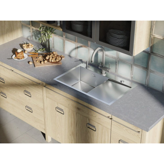 Мойка для кухни OMOIKIRI Akisame 78-L IN 780х510x1,2 мм, левая