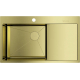 Мойка для кухни OMOIKIRI Akisame 86 Side-L LG 860х510x1,2 мм, левая, золото