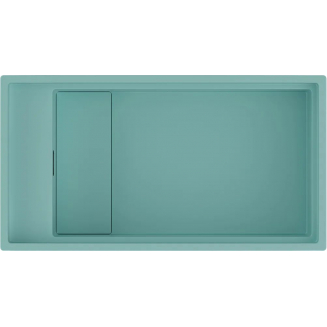 Мойка для кухни OMOIKIRI Kinaru Pro 86-U/I 860х460 мм керамика, azur blue