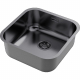 Мойка для кухни OMOIKIRI Omi 44-U/I GM 445х415x0,8 мм, воронёная сталь