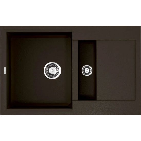 Мойка для кухни OMOIKIRI Sakaime 78-2 1.5 чаши+крыло 780х500 мм, тёмный шоколад