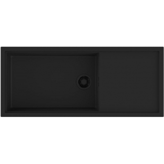 Мойка для кухни OMOIKIRI Sintesi 116 чаша+крыло 1160х500 мм керамика, графит
