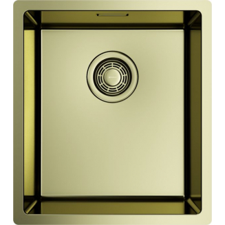 Мойка для кухни OMOIKIRI Tadzava 39-U/I LG 390х440x1 мм, золото