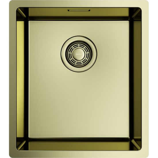 Мойка для кухни OMOIKIRI Tadzava 39-U/I LG 390х440x1 мм, золото