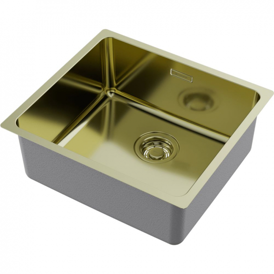 Мойка для кухни OMOIKIRI Tadzava 49-U/I LG 490х440x0,8 мм, золото