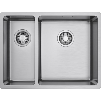 Мойка для кухни OMOIKIRI Tadzava 58-2-U/I Ultra 15-R IN двухчашевая 580х440x1 мм, правая