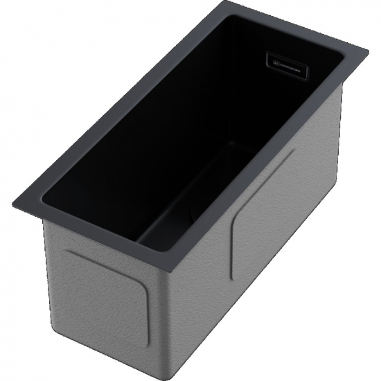 Мойка для кухни OMOIKIRI Taki 20-U/IF GB 200х440x1,2 мм, графит