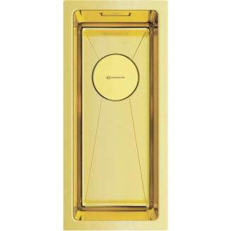 Мойка для кухни OMOIKIRI Taki 20-U/IF LG 200х440x1,2 мм, золото