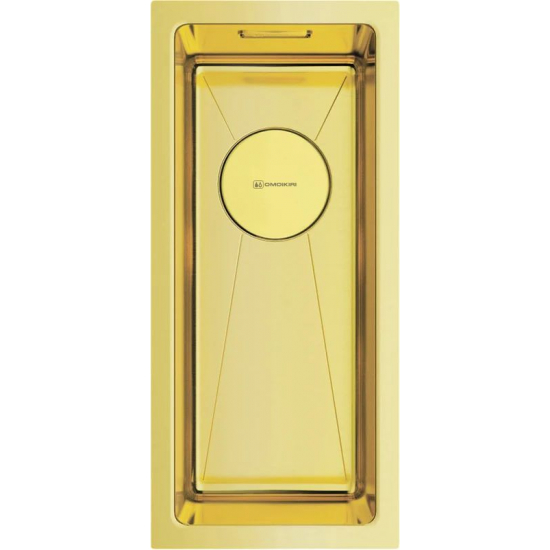 Мойка для кухни OMOIKIRI Taki 20-U/IF LG 200х440x1,2 мм, золото