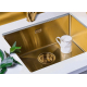 Мойка для кухни OMOIKIRI Taki 38-U/IF LG 380х440x1,2 мм, золото