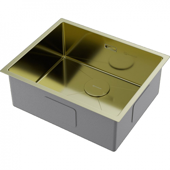Мойка для кухни OMOIKIRI Taki 54-U/IF LG 540х440x1,2 мм, золото