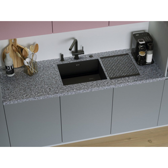 Мойка для кухни OMOIKIRI Taki 54-U/IF Side SF GB 540х440x1,2 мм, графит