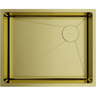 Мойка для кухни OMOIKIRI Taki 54-U/IF Side SF LG 540х440x1,2 мм, золото