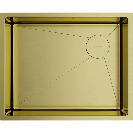 Мойка для кухни OMOIKIRI Taki 54-U/IF Side SF LG 540х440x1,2 мм, золото
