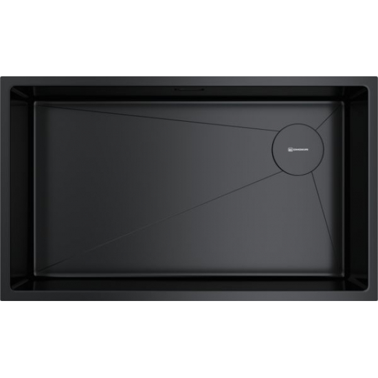 Мойка для кухни OMOIKIRI Taki 74-U/IF Side GB 740х440x1,2 мм, графит