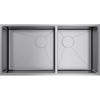 Мойка для кухни OMOIKIRI Taki 85-2-LB-U/IF Side IN двухчашевая 850х440x1,2 мм
